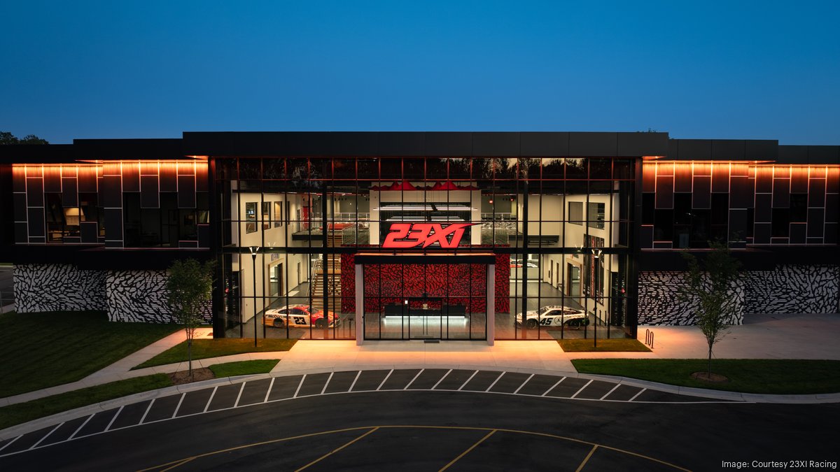 Michael Jordan, Denny Hamlin open 23XI Racing HQ - Charlotte Business ...