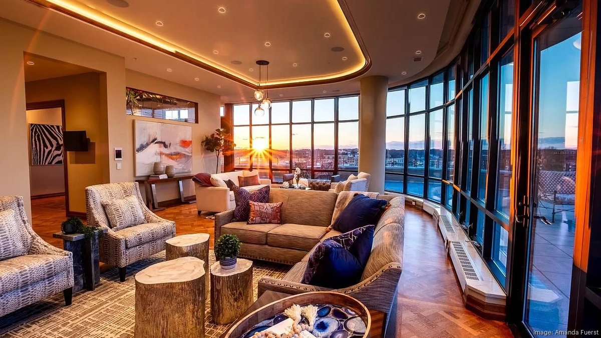 Downtown Oconomowoc penthouse with private terrace listed for 3.2M