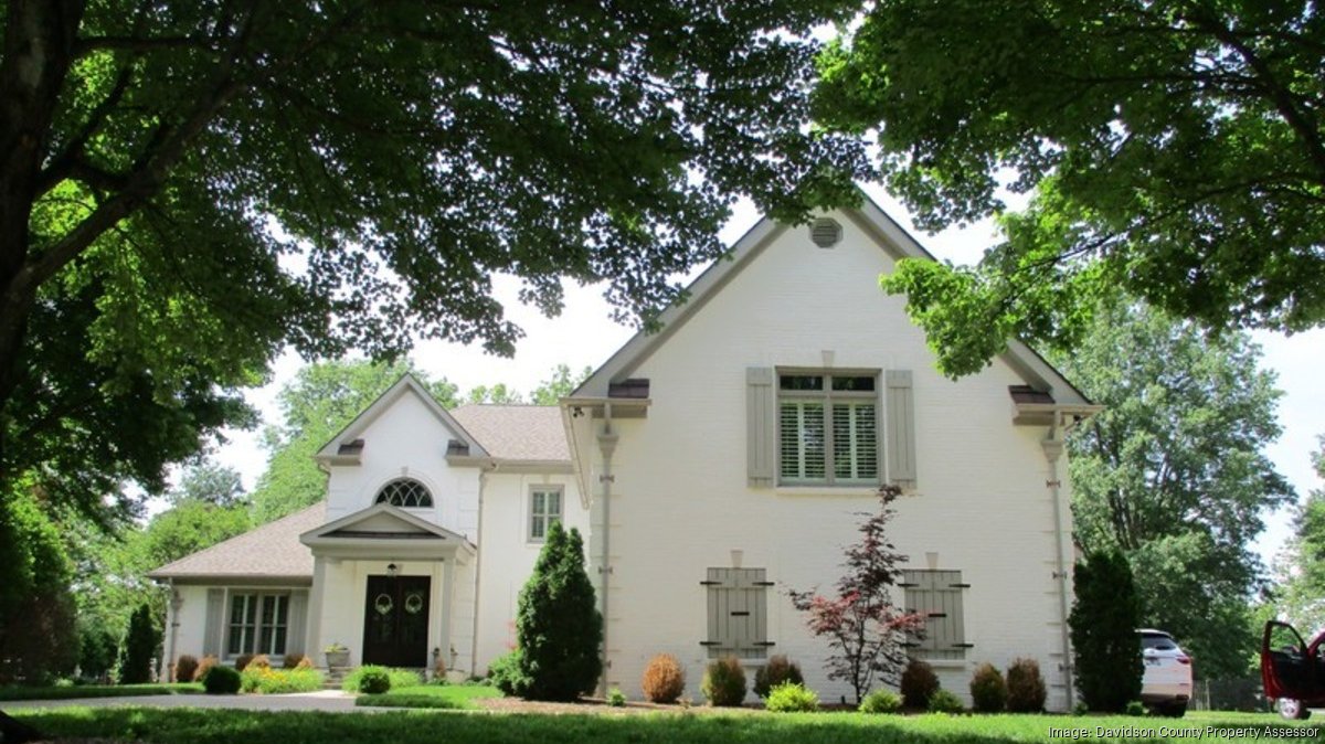 Housing market: Green Hills home sells for $6.35M - Nashville Business ...