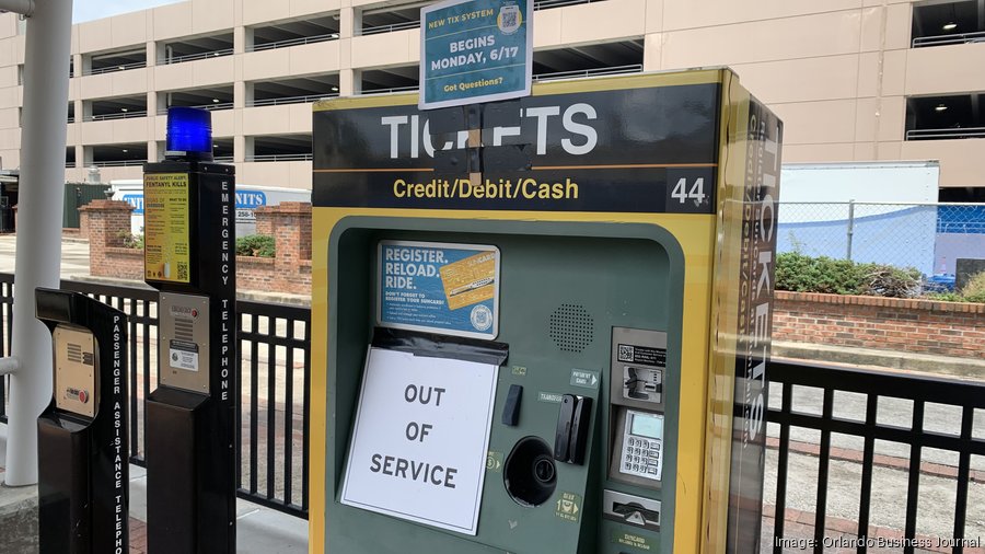 SunRail, FDOT roll out new ticket machines, app for Orlando train