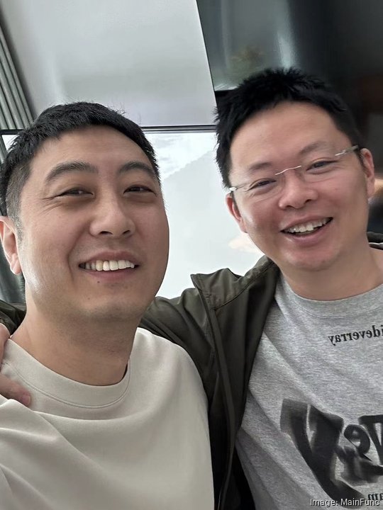 MainFunc and Genspark co-founders Eric Jing and Kay Zhu