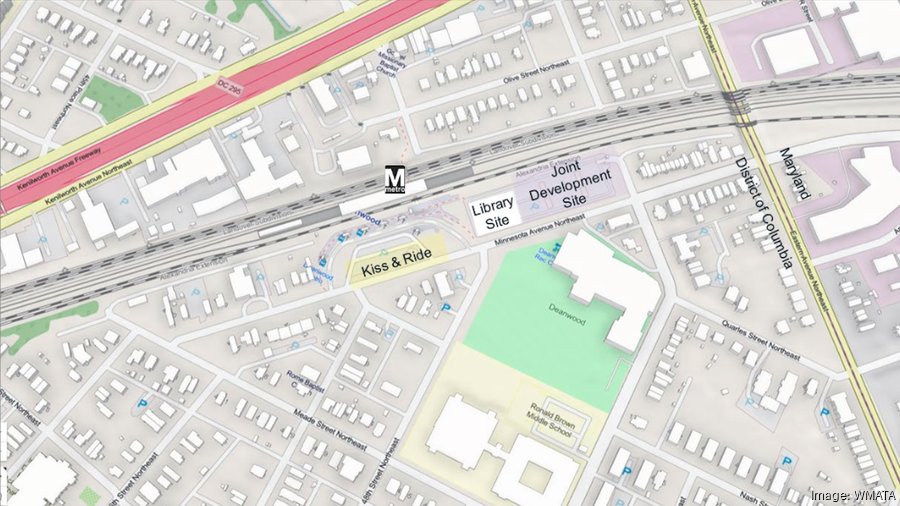 Metro issues RFP for joint development by Deanwood station Washington