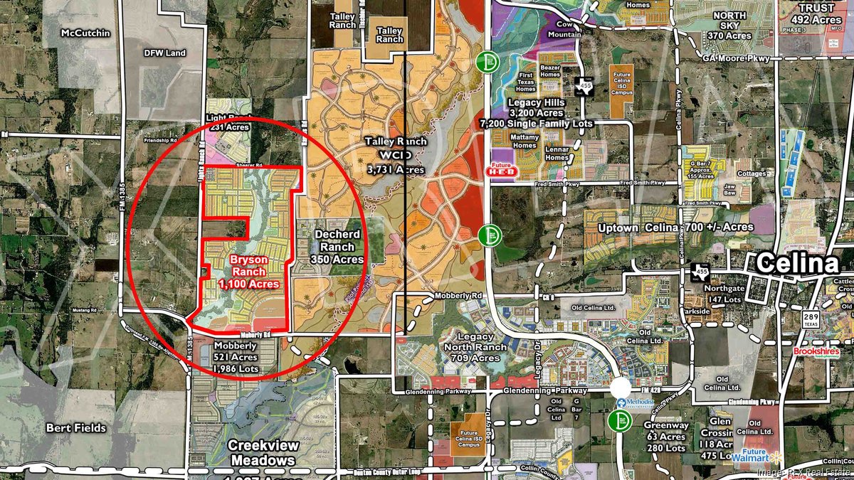 Centurion buys land in Pilot Point for Bryson Ranch community Dallas
