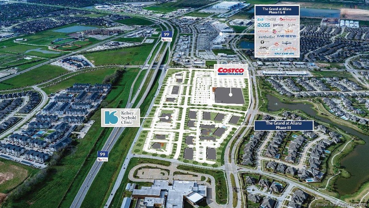NewQuest to build more retail near Costco at The Grand at Aliana