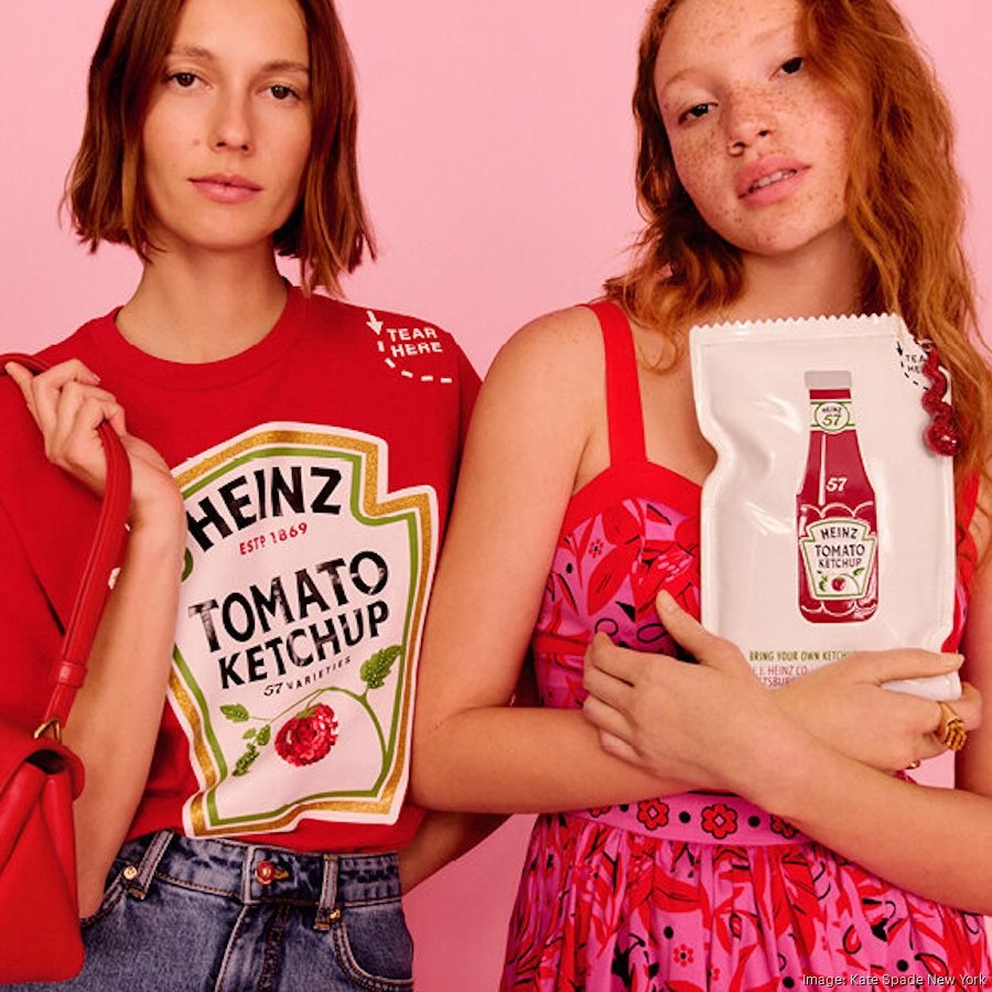 Kate Spade New York selling Heinz ketchup themed items