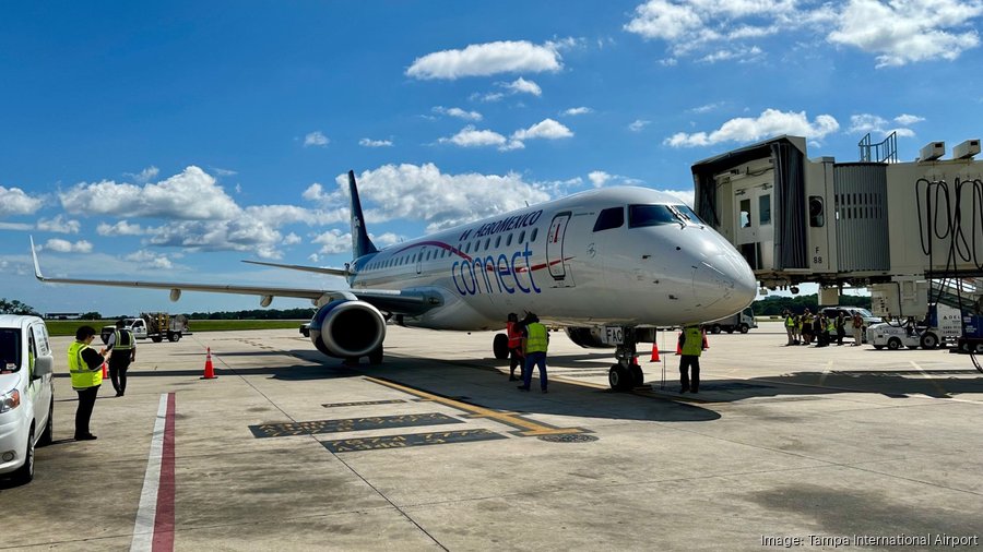 Tampa's new nonstop flight to Mexico City launches Tampa Bay Business