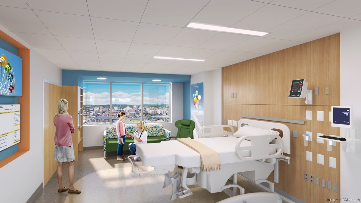 SSM Health gives glimpse inside new 14-story Cardinal Glennon hospital ...