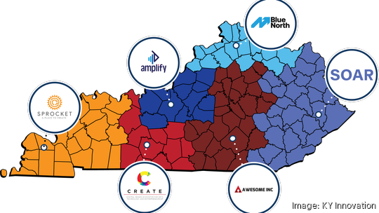 KY hubs map 2024 Reorg