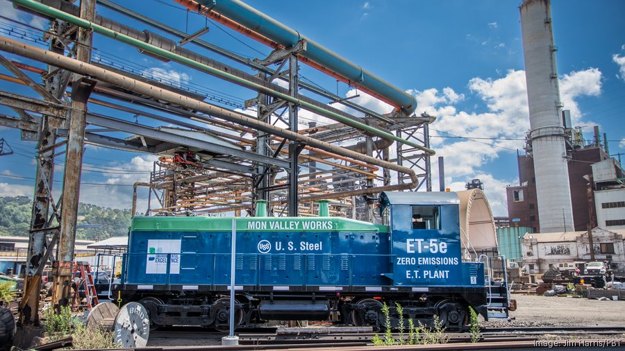 U.S. Steel uses battery powered locomotives at Edgar Thomson Works ...