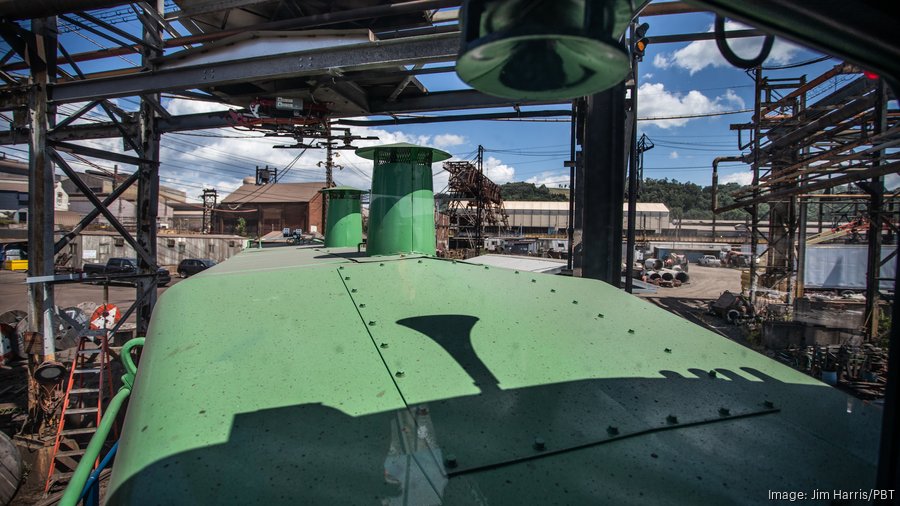 U.S. Steel uses battery powered locomotives at Edgar Thomson Works ...