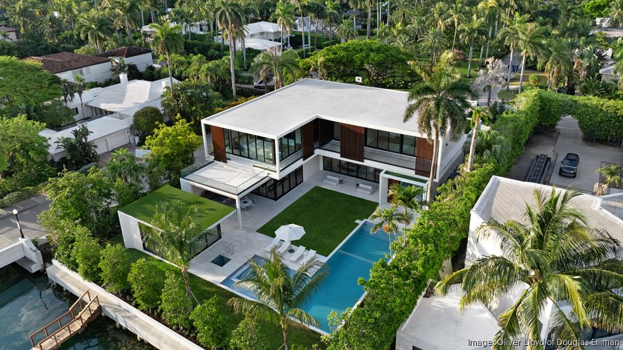 Trust tied to Douglas Elliman executive sold a new mansion in Miami