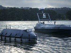 Saronic Spyglass and Cutlass autonomous surface vessels