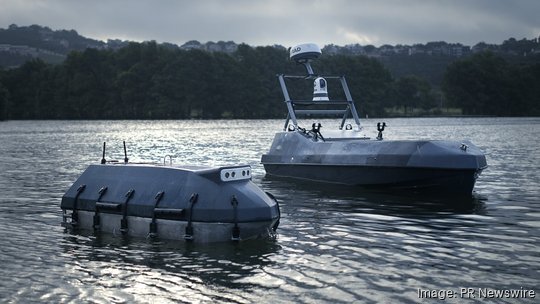 Saronic Spyglass and Cutlass autonomous surface vessels