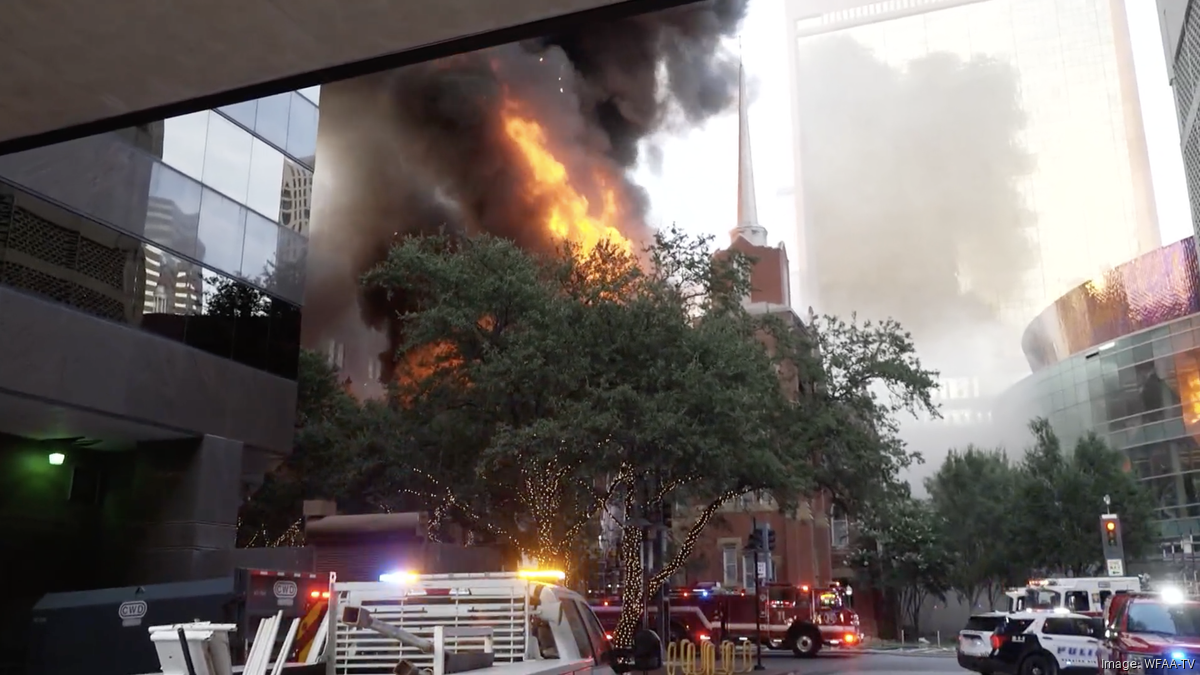 First Baptist Dallas church to rebuild sanctuary after devastating fire