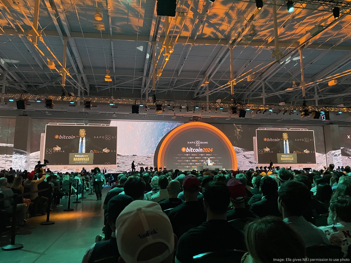2024 Bitcoin Conference: In the room where Trump addresses future of crypto  - Nashville Business Journal