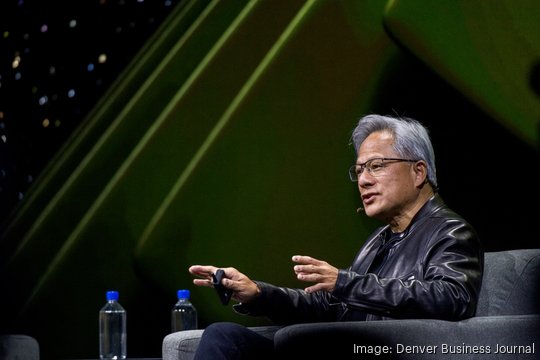 Jensen Huang and Mark Zuckerberg SIGGRAPH