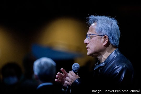 Jensen Huang and Mark Zuckerberg SIGGRAPH