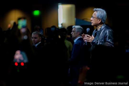 Jensen Huang and Mark Zuckerberg SIGGRAPH