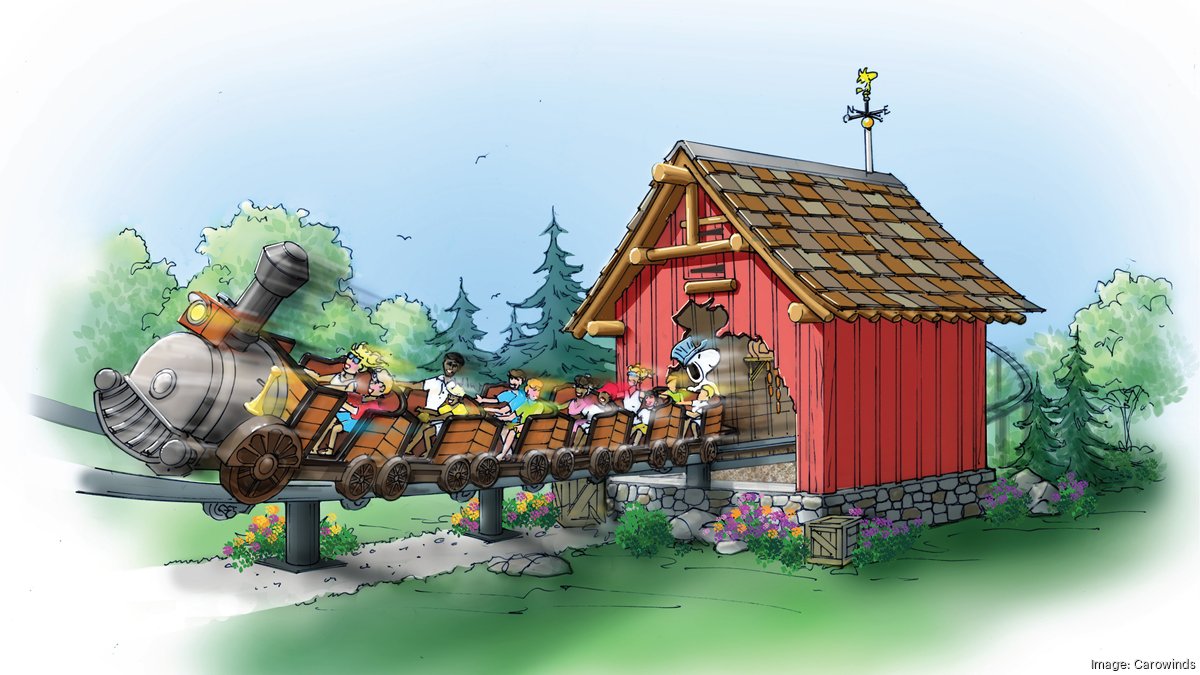 Carowinds maps out new rides attractions - Snoopys Racing Railway Summer 2024 Rendering*1200xx4786 2692 0 319 
