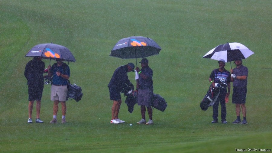 First round of Wyndham Championship postponed to Friday due to Tropical