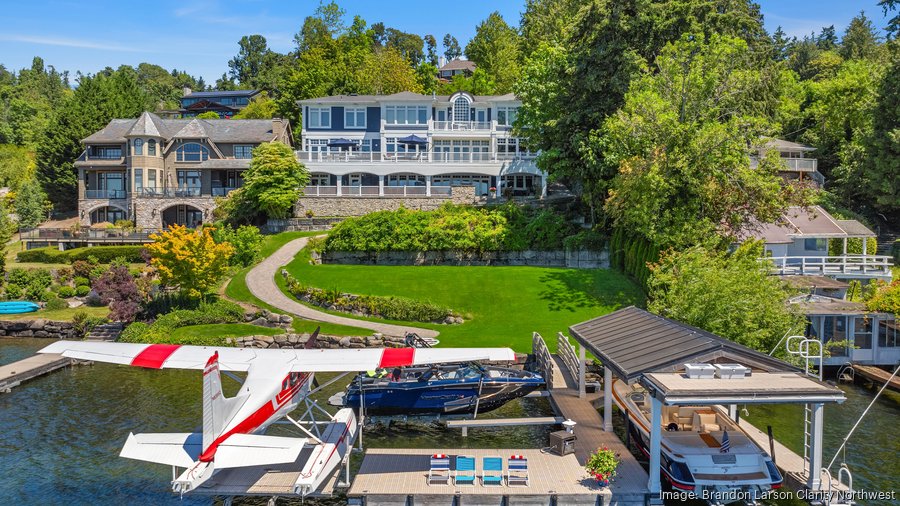 Mercer Island mansion hits market at $24 million - Puget Sound Business ...