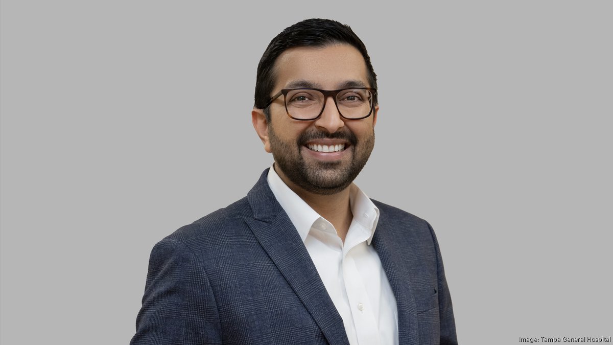 Tampa General Hospital's Nishit Patel is a 40 Under 40 honoree Tampa