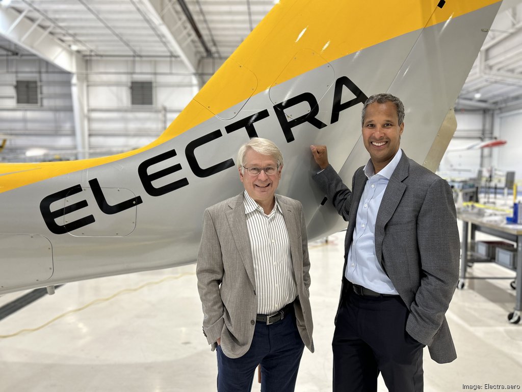 Electra.aero raises $115M for hybrid flying taxi development - Washington  Business Journal