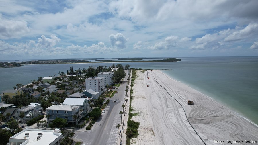 Gulf Coast Beaches In Pinellas County Depend On Renourishment To Drive ...