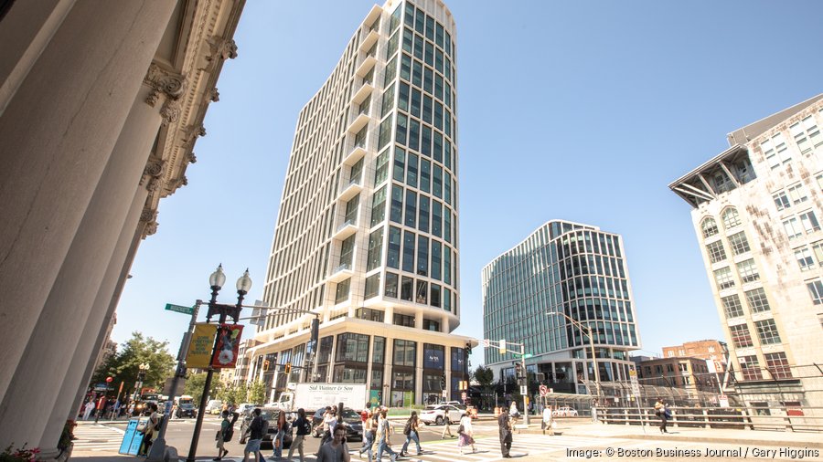 Boston's Parcel 12, Lyrik, opens above the Mass Pike with Rivian