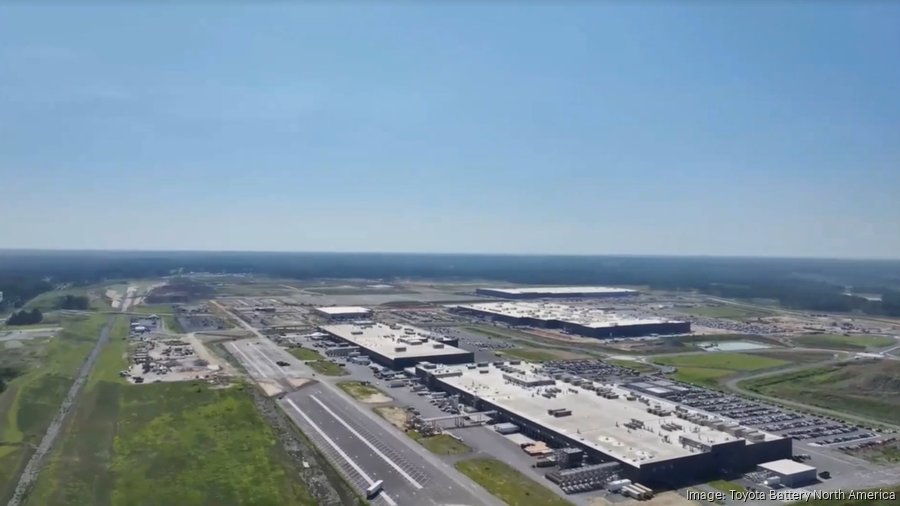 Toyota's massive NC battery plant in Liberty nears opening - Triad ...