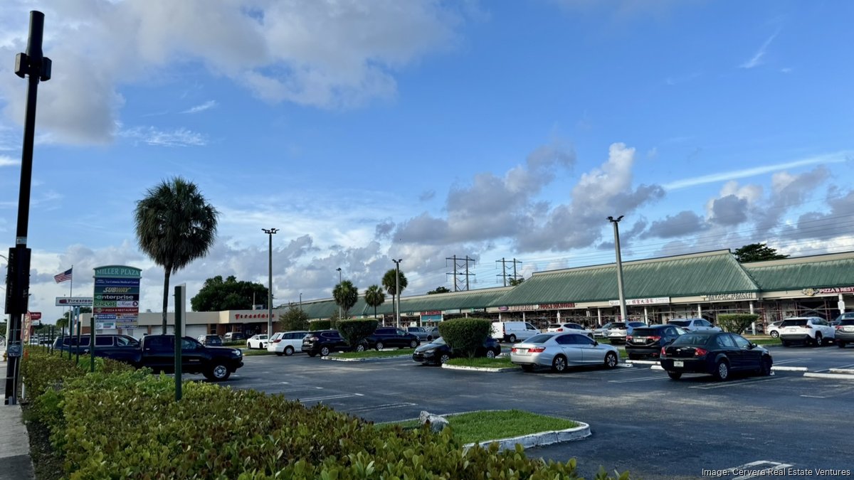 Cervera Real Estate Ventures buys Miller Plaza in Miami - South Florida ...