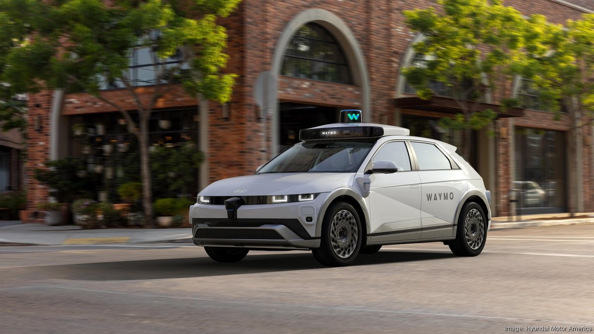 Hyundai EVs joining Waymo fleet Silicon Valley Business Journal