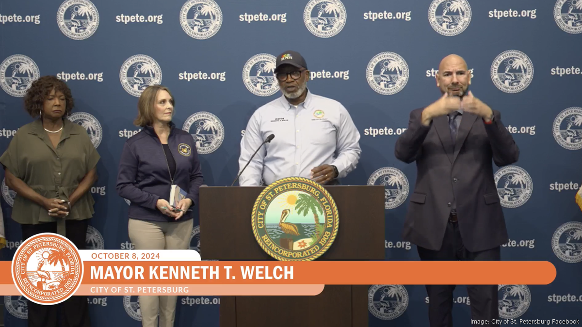 St. Pete tower cranes susceptible to Hurricane Milton's gusts Tampa