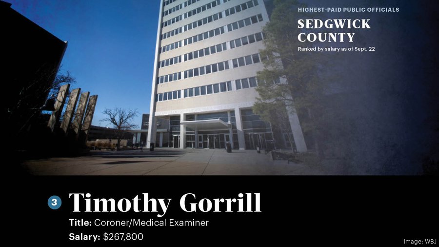 Sedgwick County, Kansas' highestpaid officials for 2024 Wichita