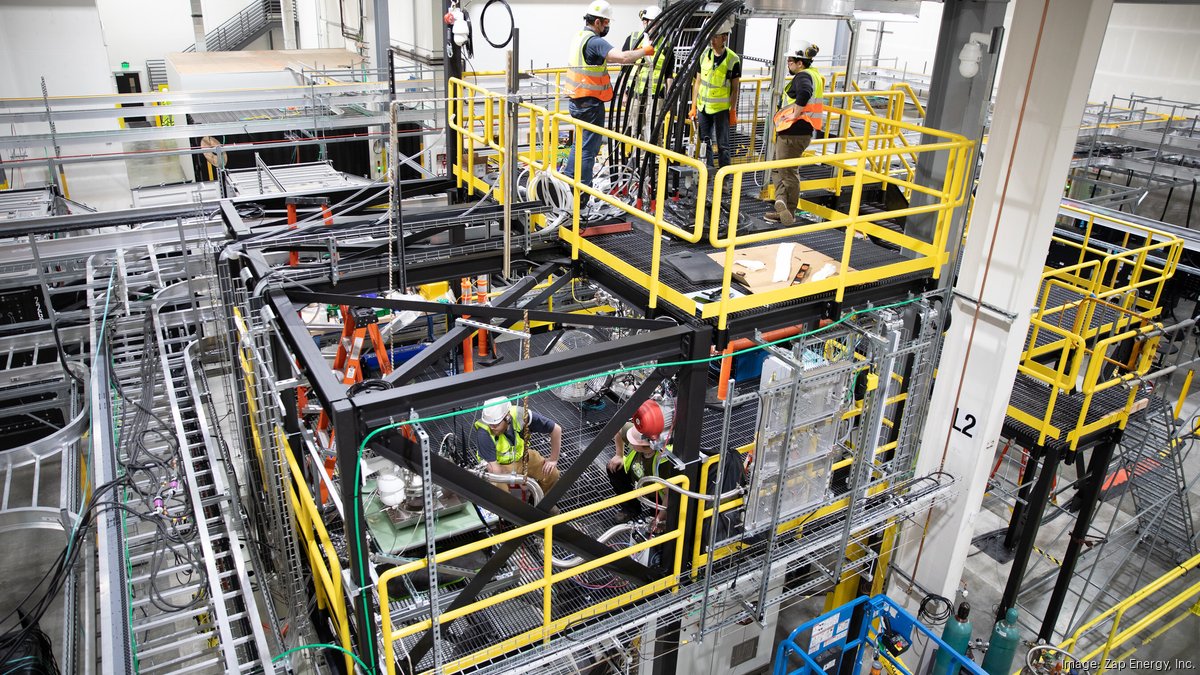 Zap Energy looks for fusion plant site after 130 million round Puget