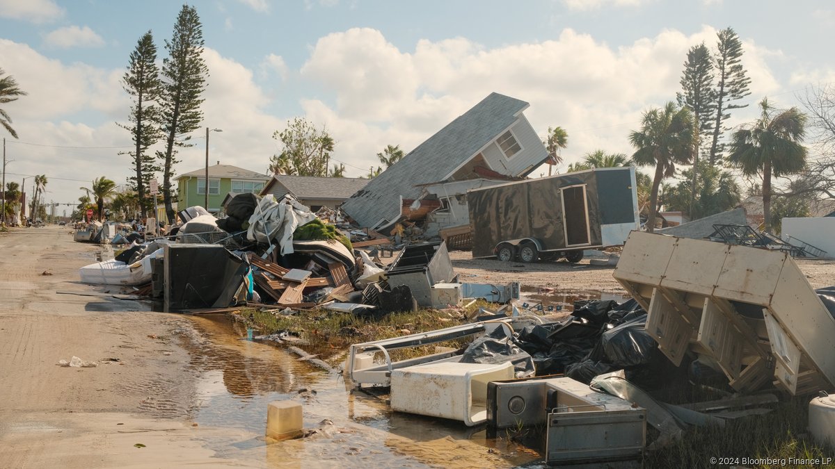 Milton losses estimated to cost insurers 60 billion Tampa Bay