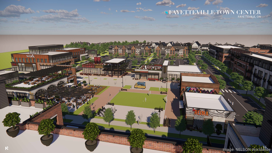 Fayetteville officials envision Avalonstyle downtown project Atlanta