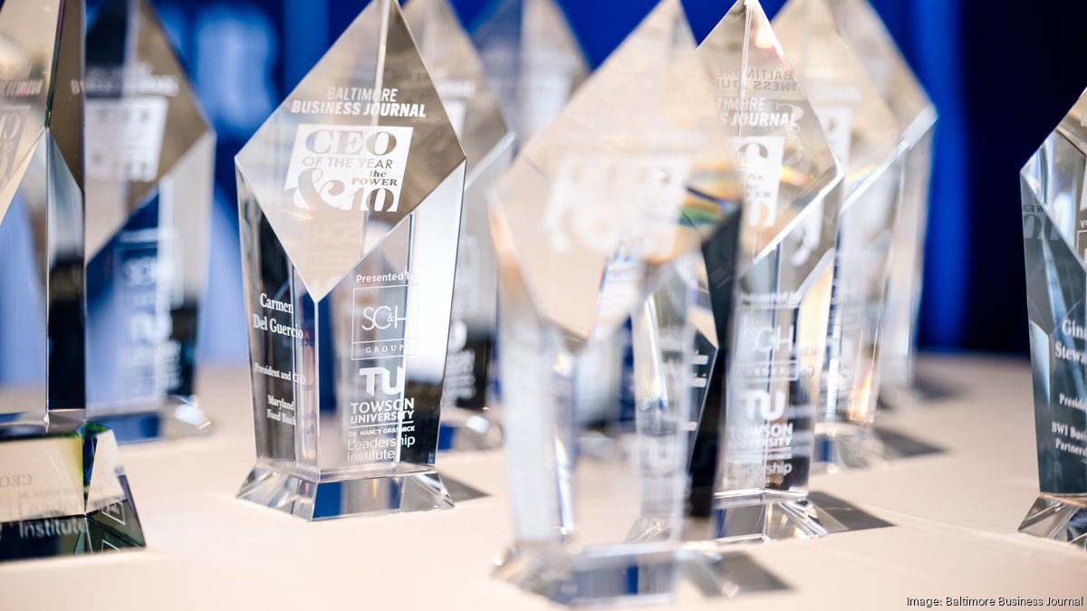 Baltimore Business Journal opens nominations for 2025 awards ...