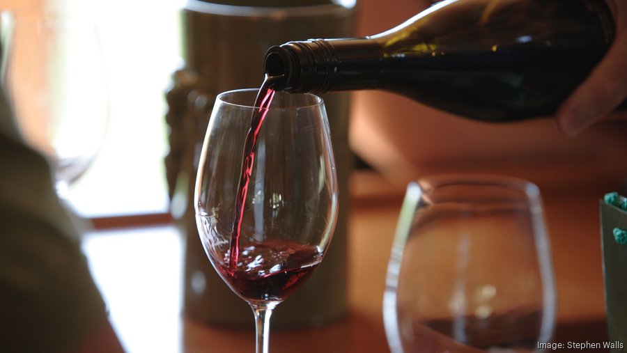 Oregon wine tasting room sales stall Portland Business Journal