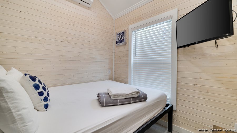 Camptel Poconos glamping resort up for sale for 7M Philadelphia