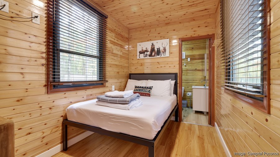 Camptel Poconos glamping resort up for sale for 7M Philadelphia