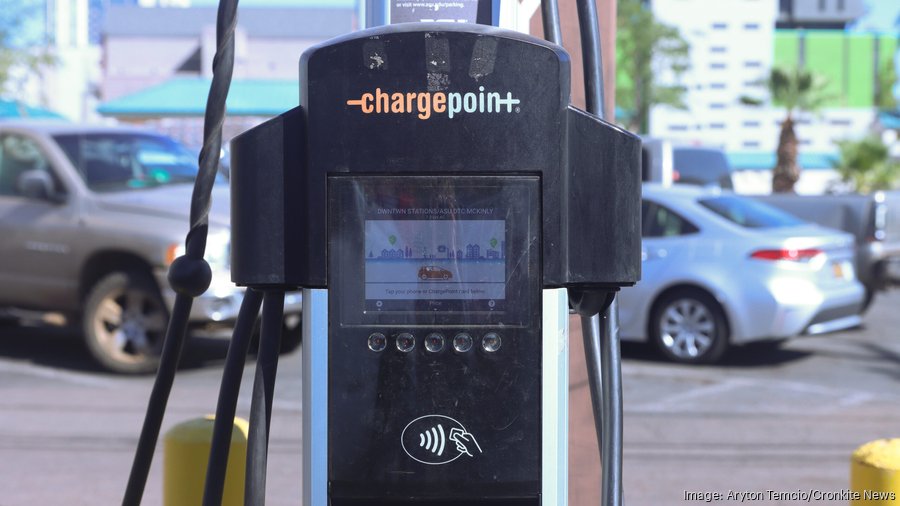 Arizona electric vehicles triple, outpacing charging station