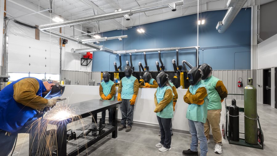 sci workforce center lab welding