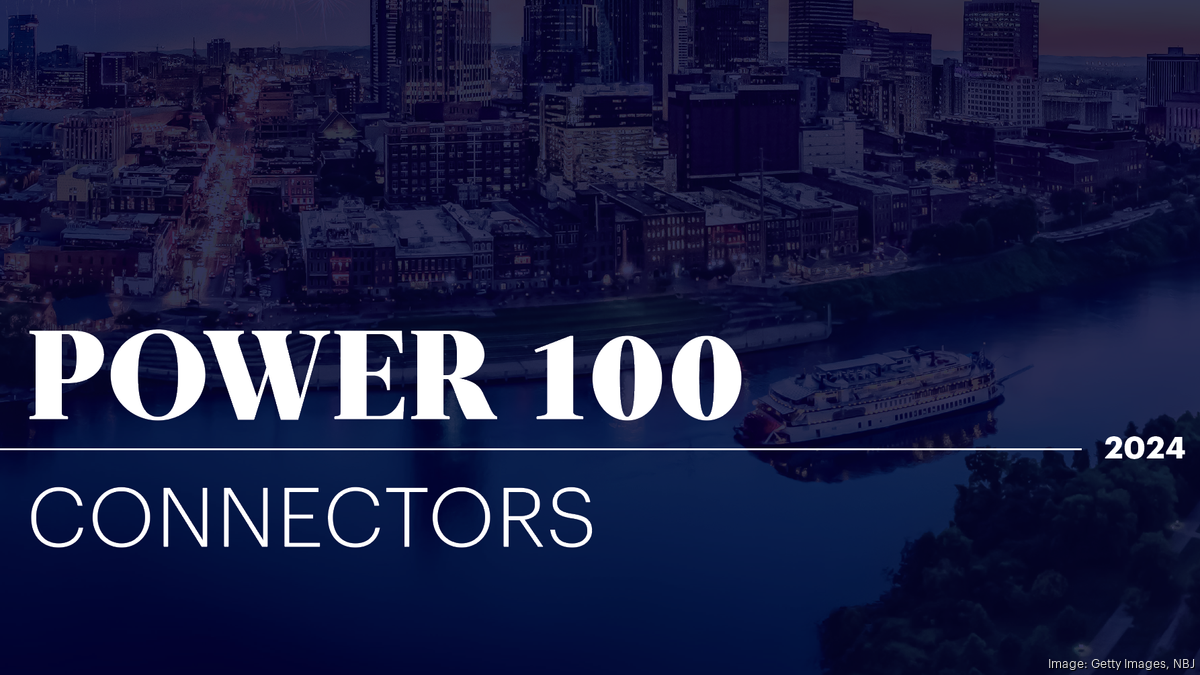 2024 Power 100 Connectors Nashville Business Journal