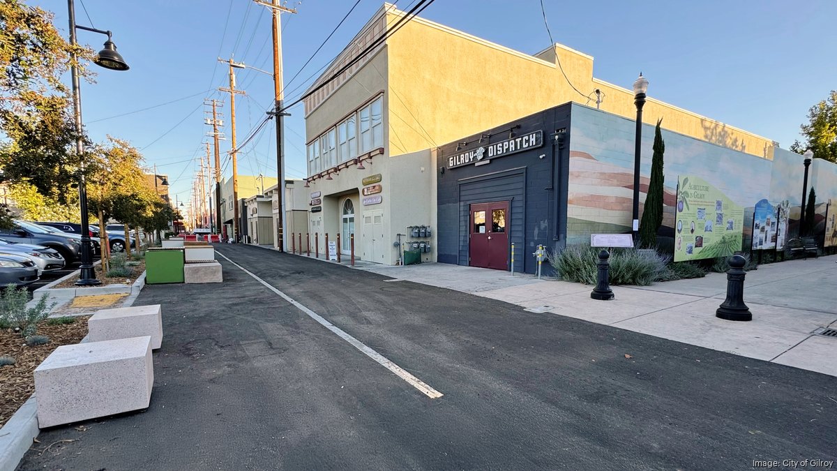 Gourmet Alley Project nearing completion, with ribbon cutting planned