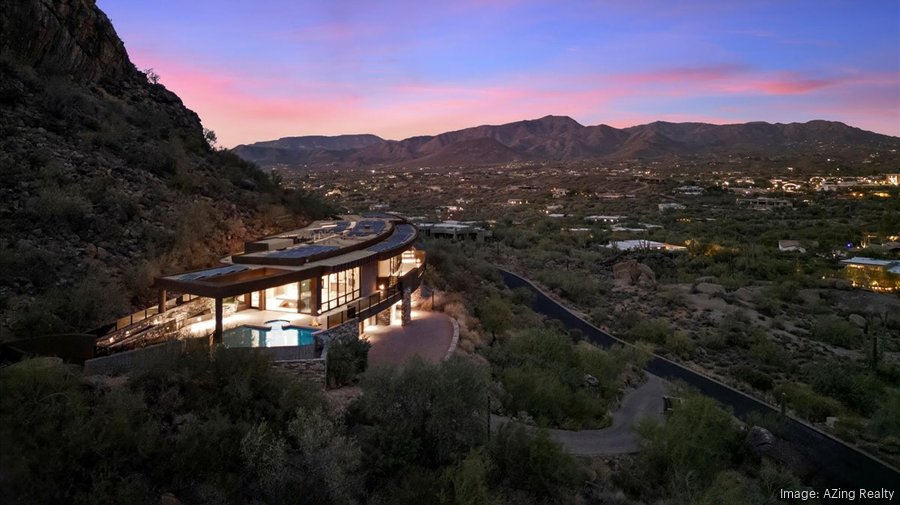 Crescent shaped Carefree estate listed for 6.6M Phoenix Business Journal