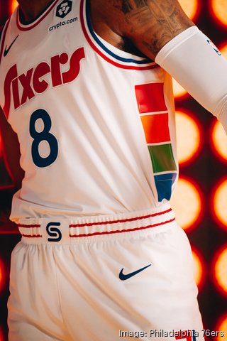Spectrum Philadelphia Sixers New Jersey Nike Joel Embiid