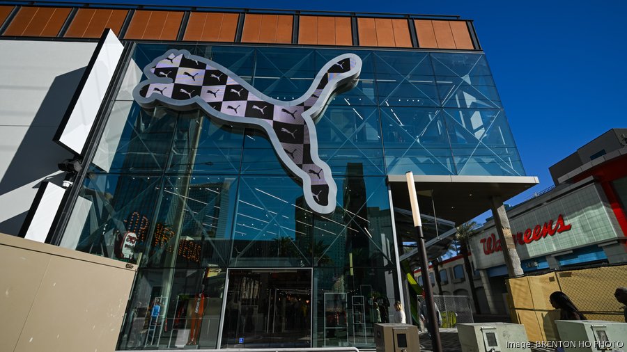 Puma opens flagship store in Las Vegas during F1 Grand Prix Boston Business Journal