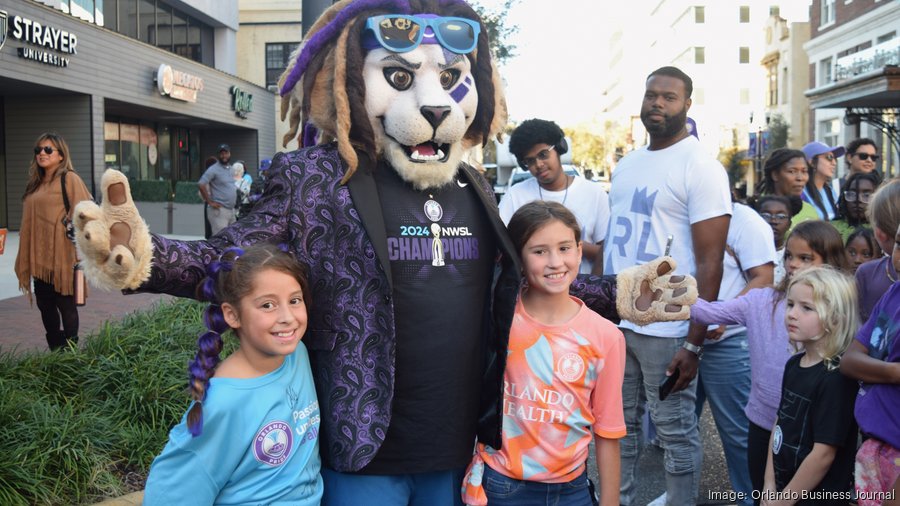 Orlando Pride hold parade NWSL Championship win Orlando Business Journal