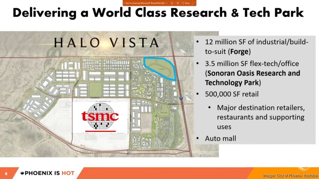 First phase of 7 billion Halo Vista slated to break ground in 2025, city says - Phoenix Business Journal